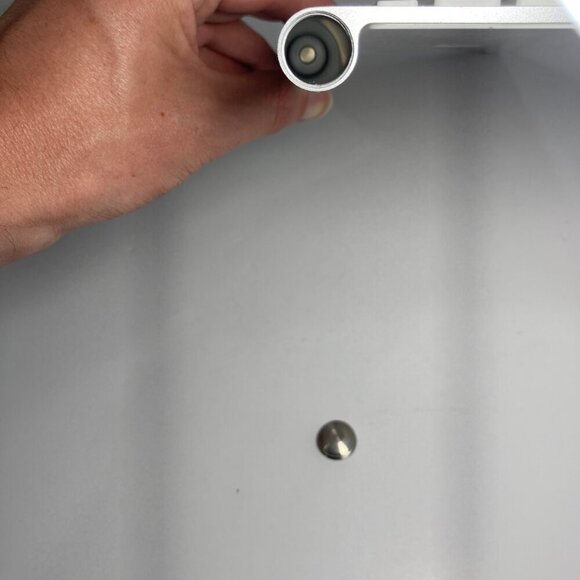 Genuine Apple A1314 Bluetooth Aluminum Keyboard Silver Compact - TESTED - Picture 8 of 8